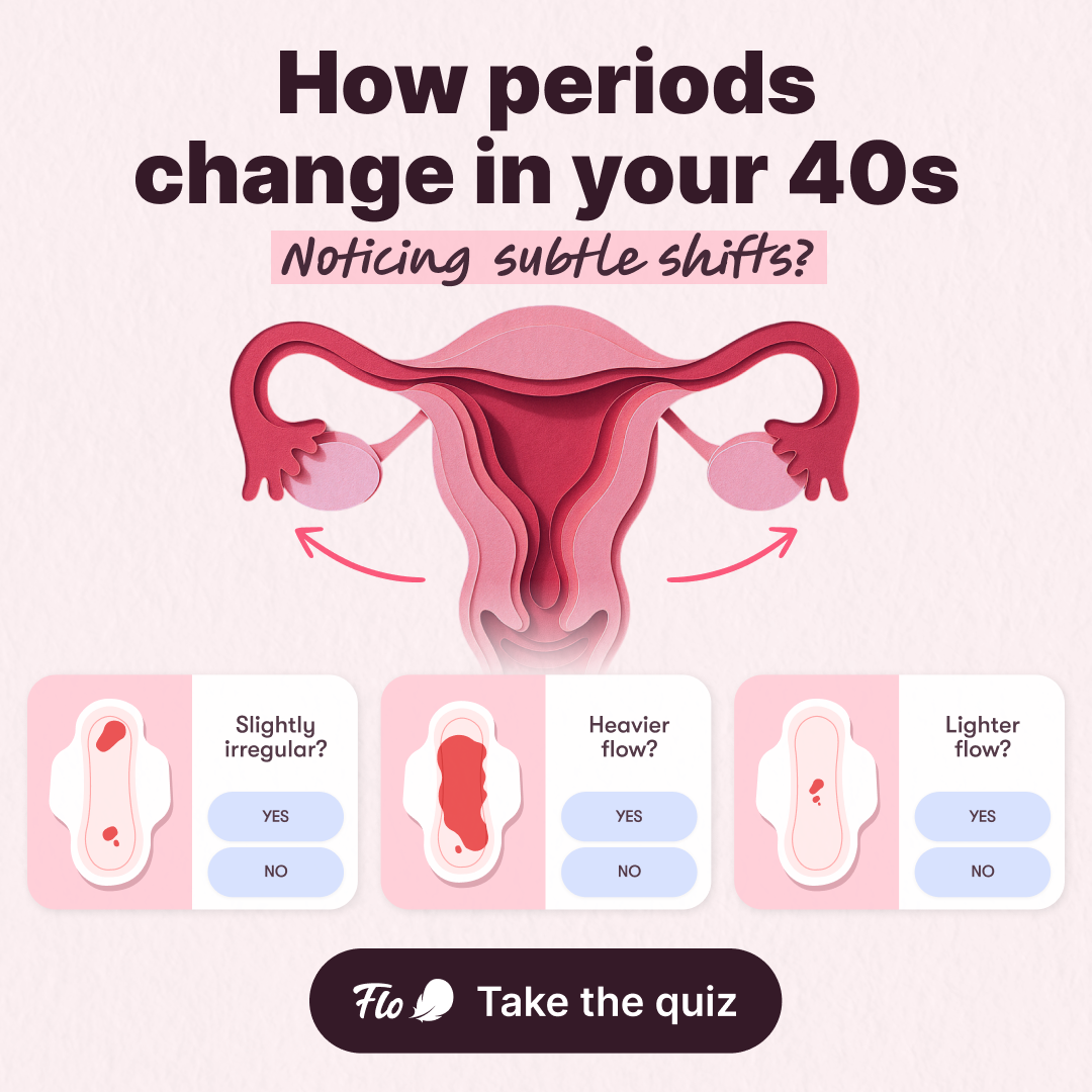 Flo App Facebook ad