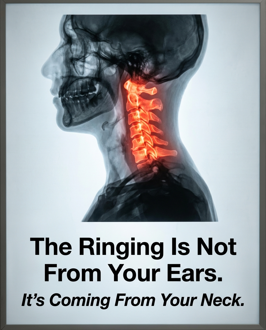 Neck Relief Insider Facebook ad: It's Not From Your Ears