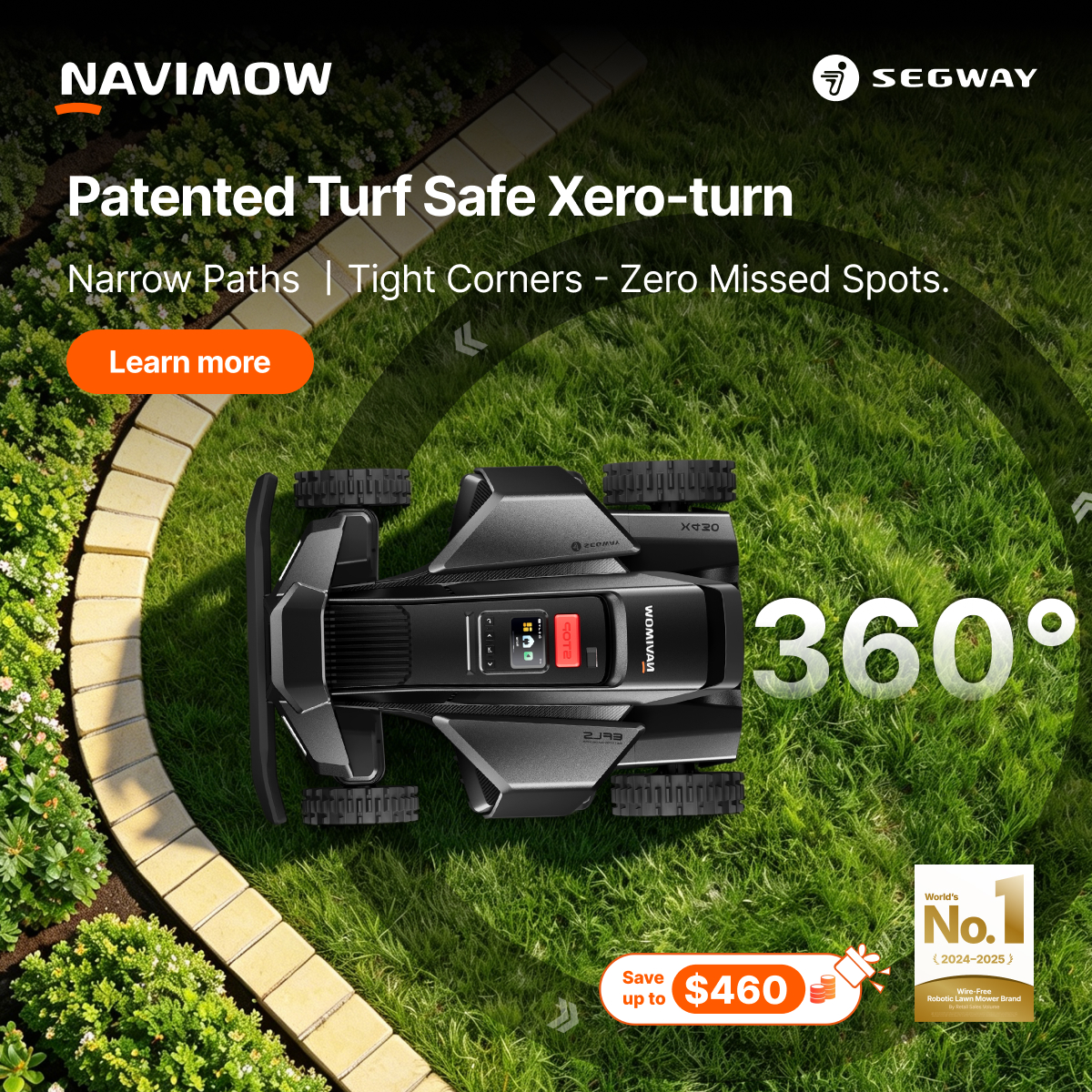 Segway Navimow Facebook ad from Jun 23, 2026
