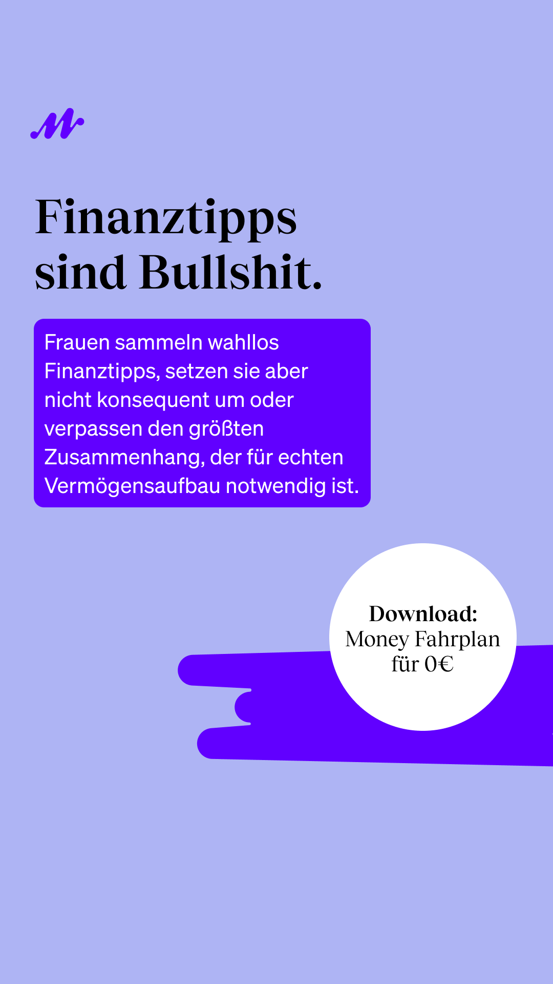 Madame Moneypenny Facebook ad