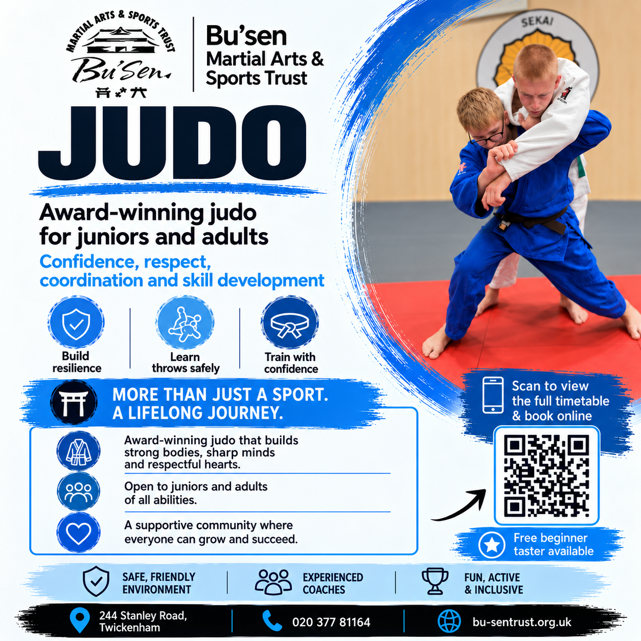 Busen Martial Arts and Sports Trust Facebook ad