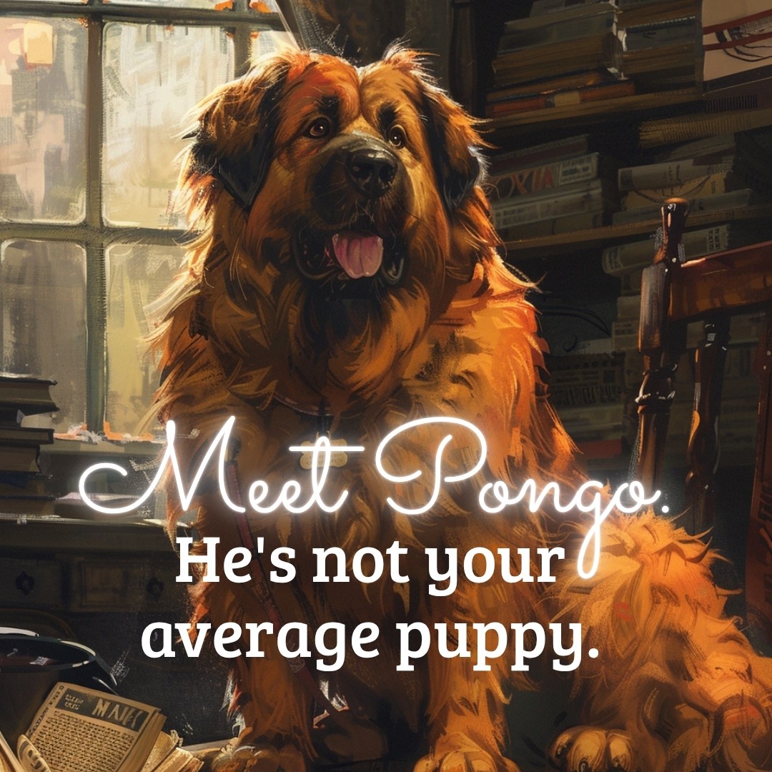 Ella Stone Facebook ad: Murder, Magic & A Puppy.