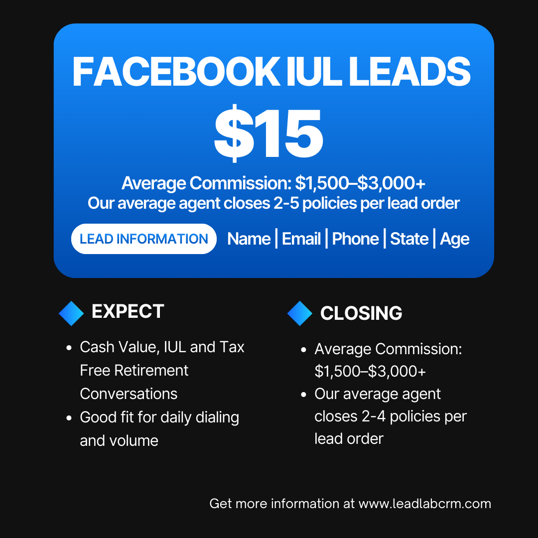 Lead Lab CRM Facebook ad
