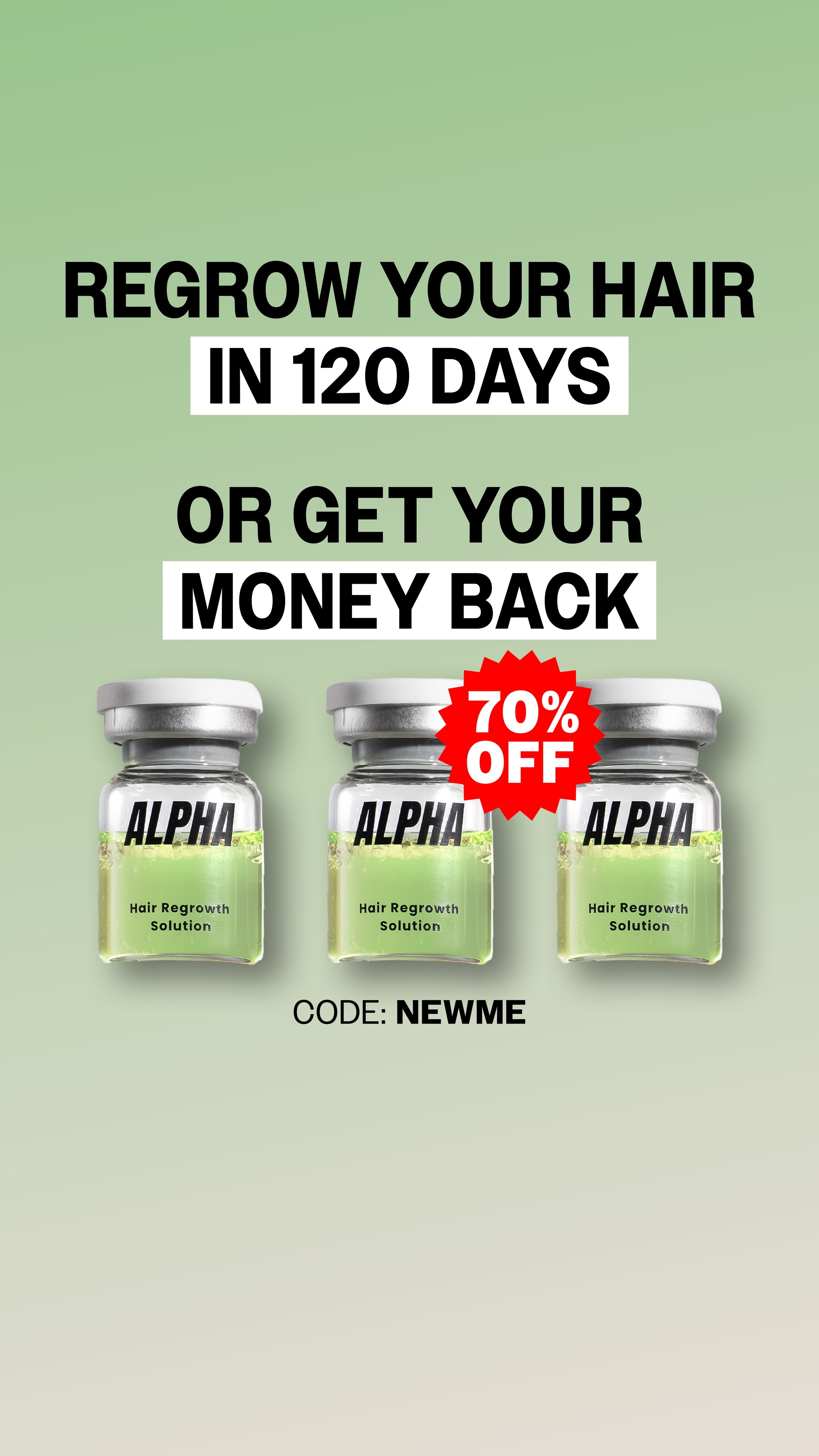 AlphaInfuse Facebook ad