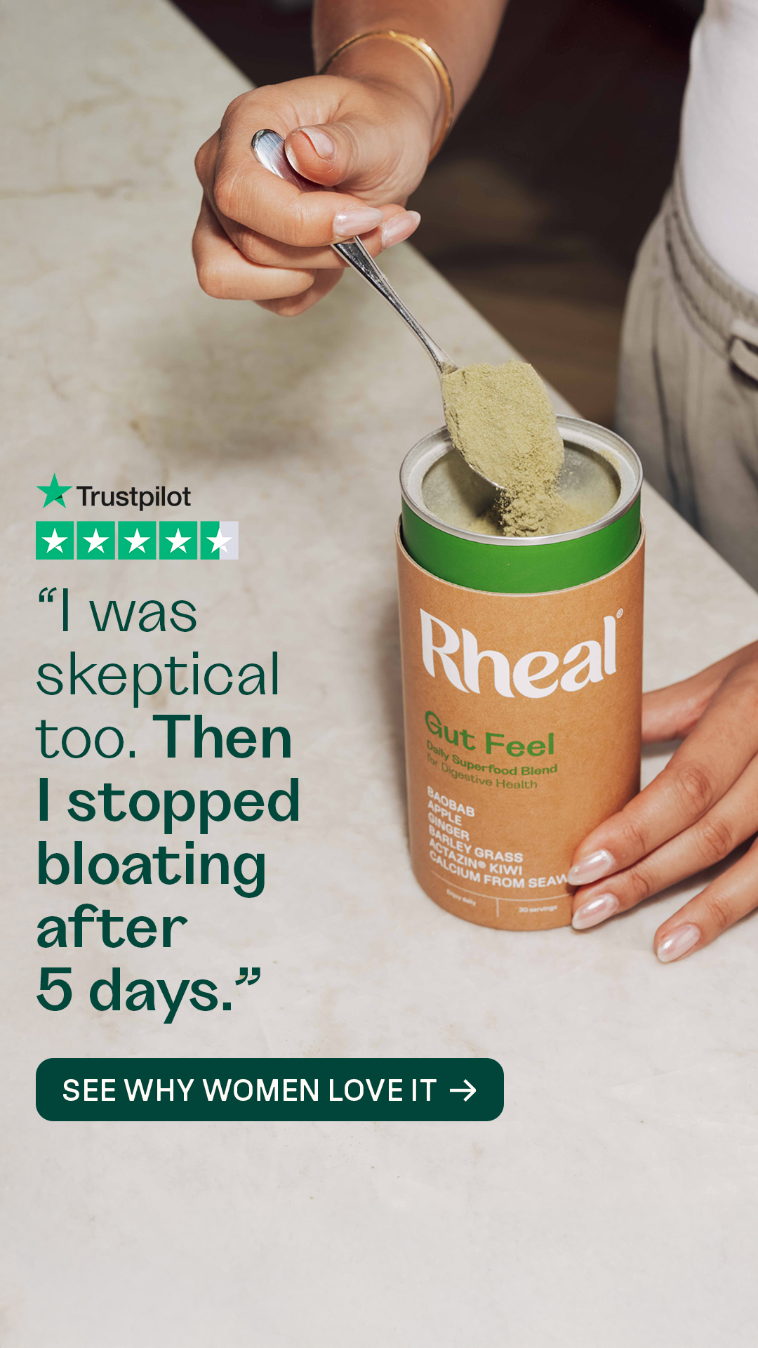 Rheal Facebook ad