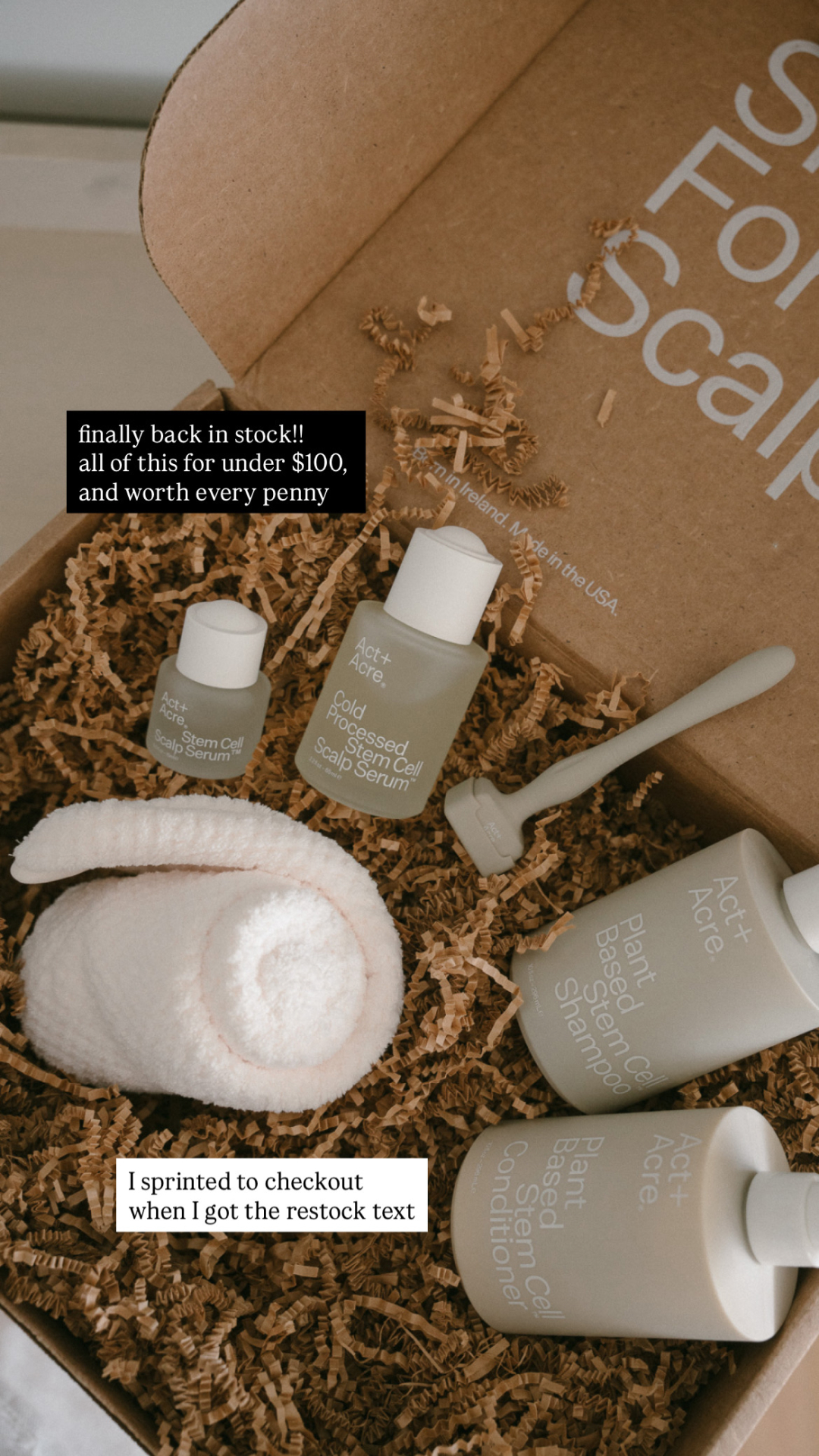 ActandAcre Facebook ad