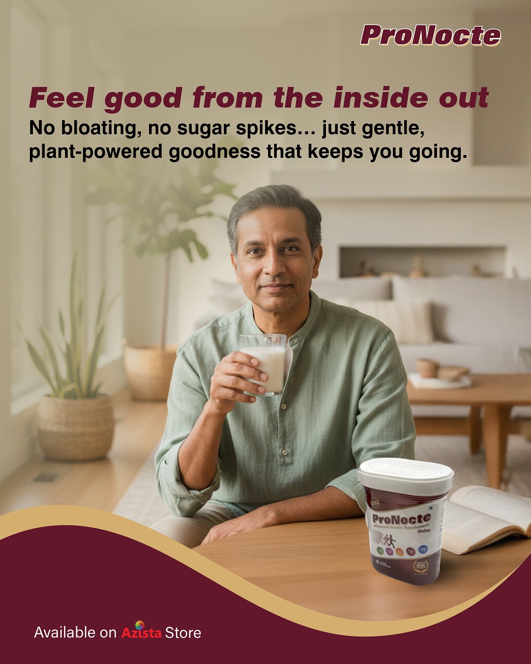 ProNocte Facebook ad: ProNocte Protein Powder for Liver Cirrhosis & Sarcopenia…