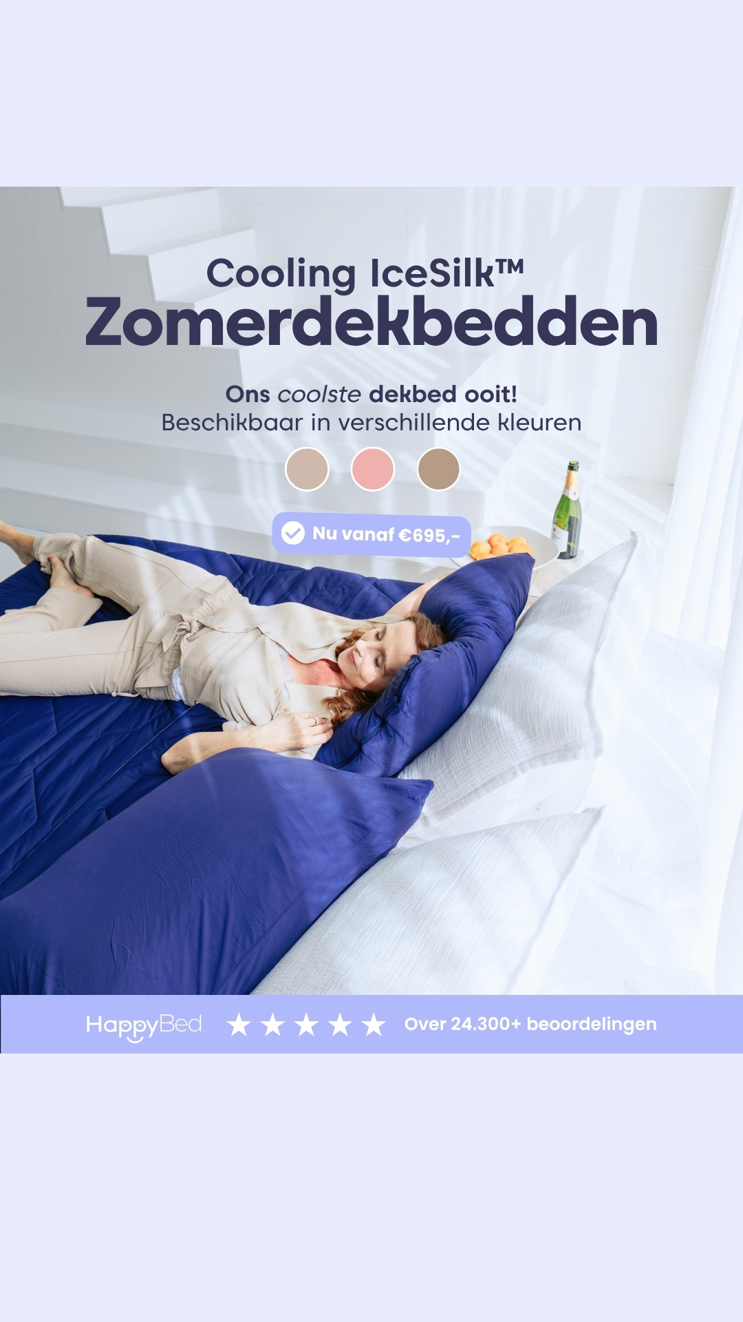 HappyBed Facebook ad