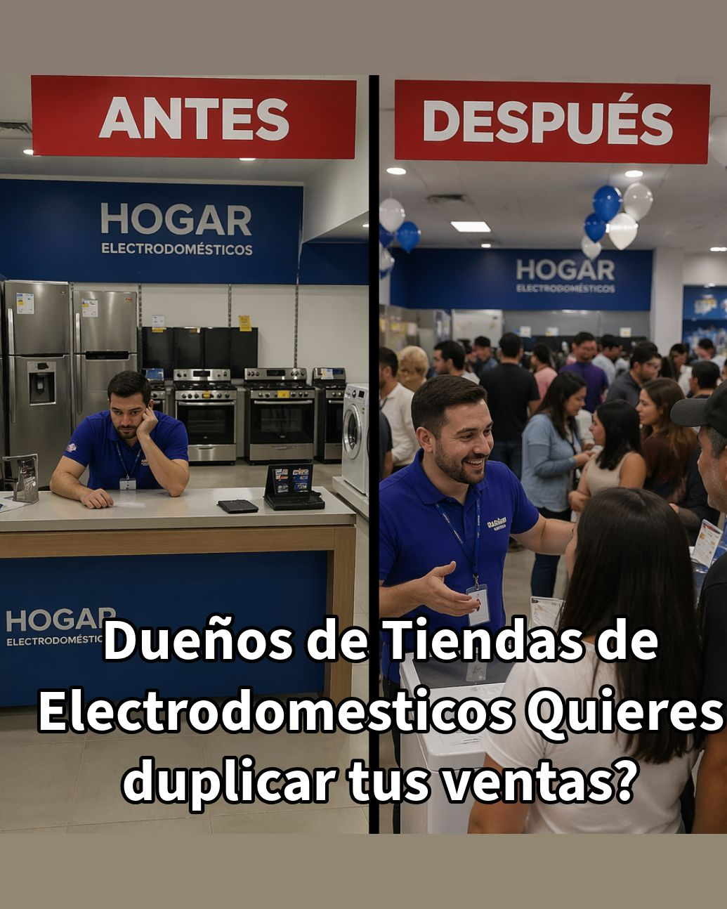 Future Cut Media - Raul Camarena Facebook ad: Duplica tus ventas de Electrodomesticos
