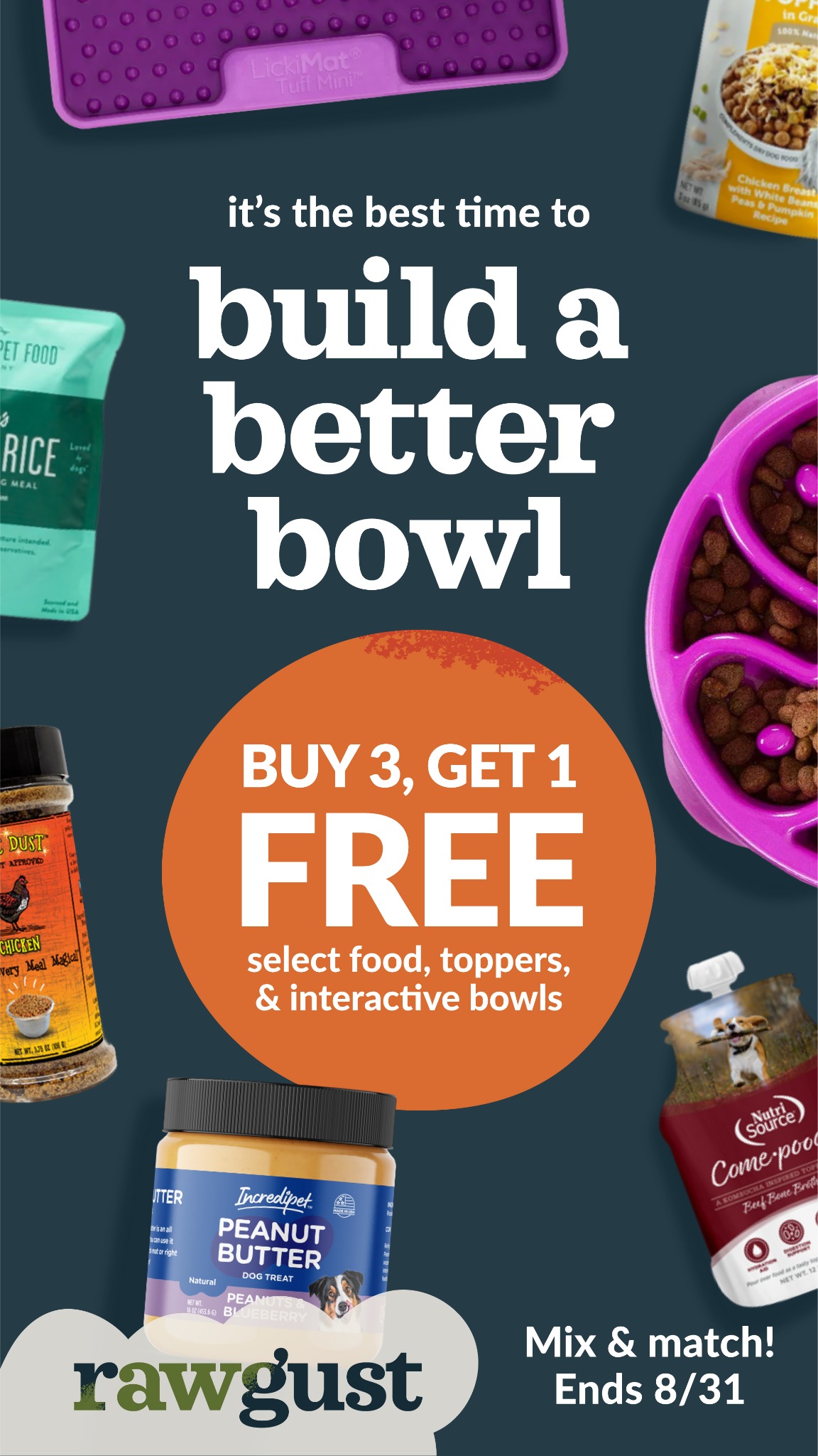 Chow Hound Pet Supplies Facebook ad