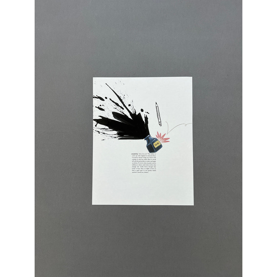 Oliver Jeffers Facebook ad: Add a touch of storytelling to your walls…