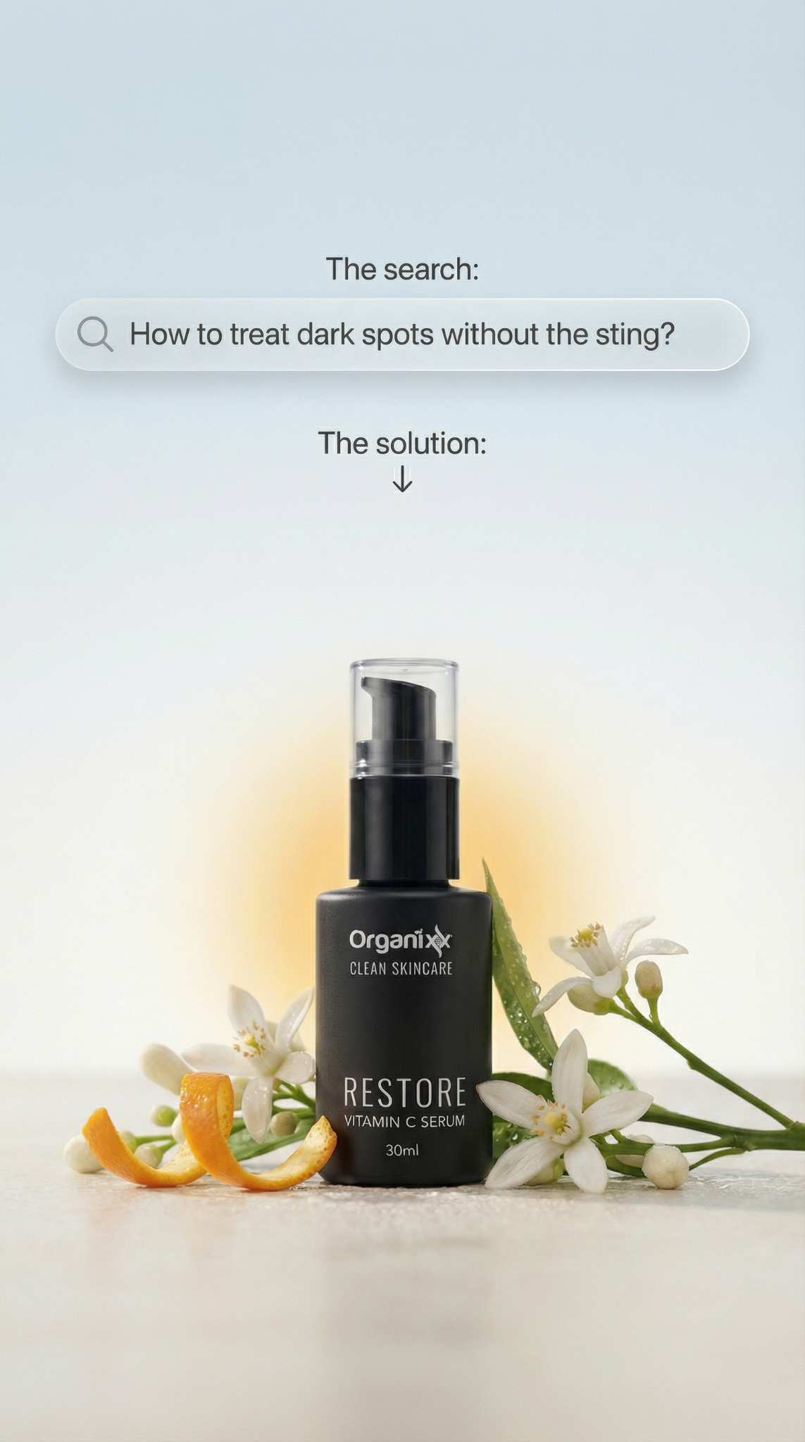 Organixx Facebook ad