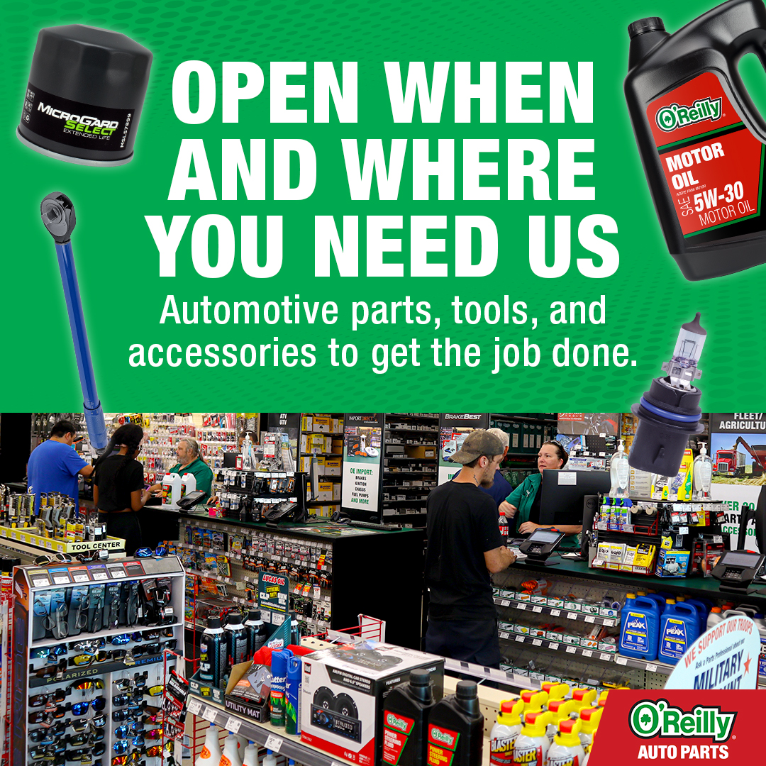 O'Reilly Auto Parts Facebook ad