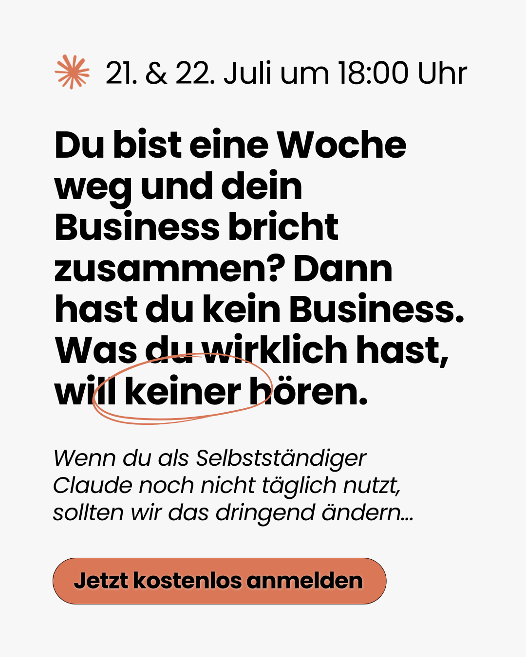 Maximilian Saal Facebook ad