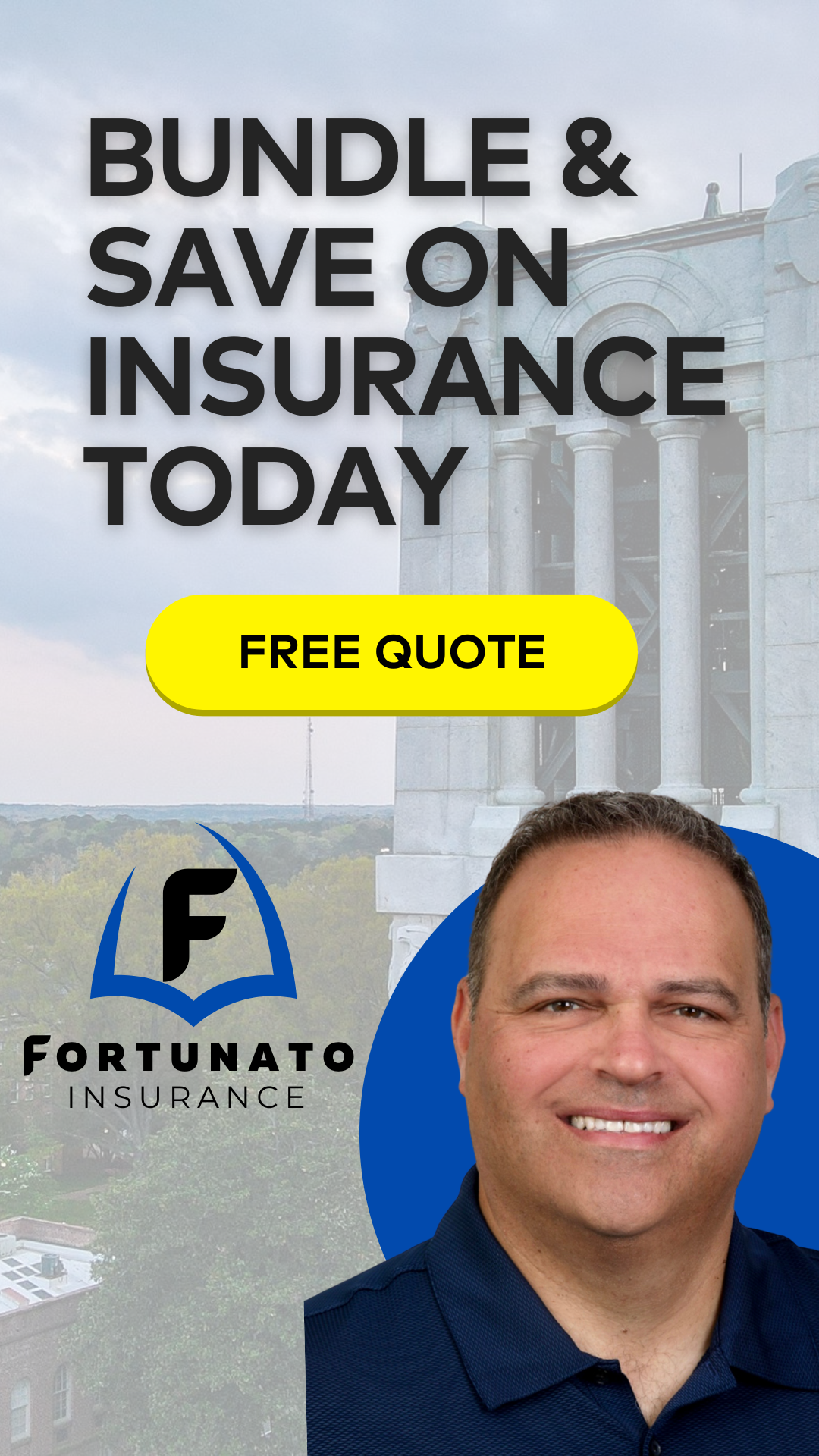 Fortunato Insurance Facebook ad