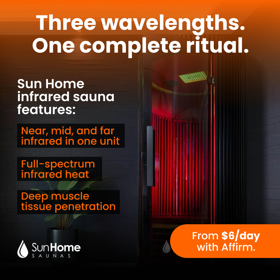 Sun Home Saunas Facebook ad
