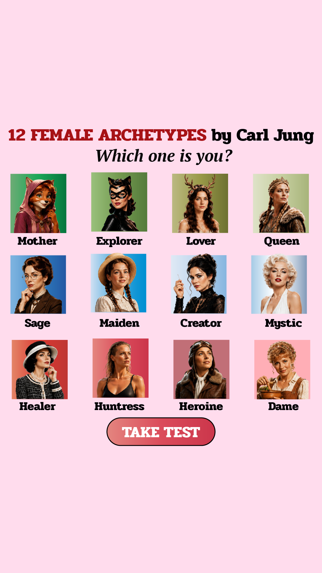 Personality Type Facebook ad