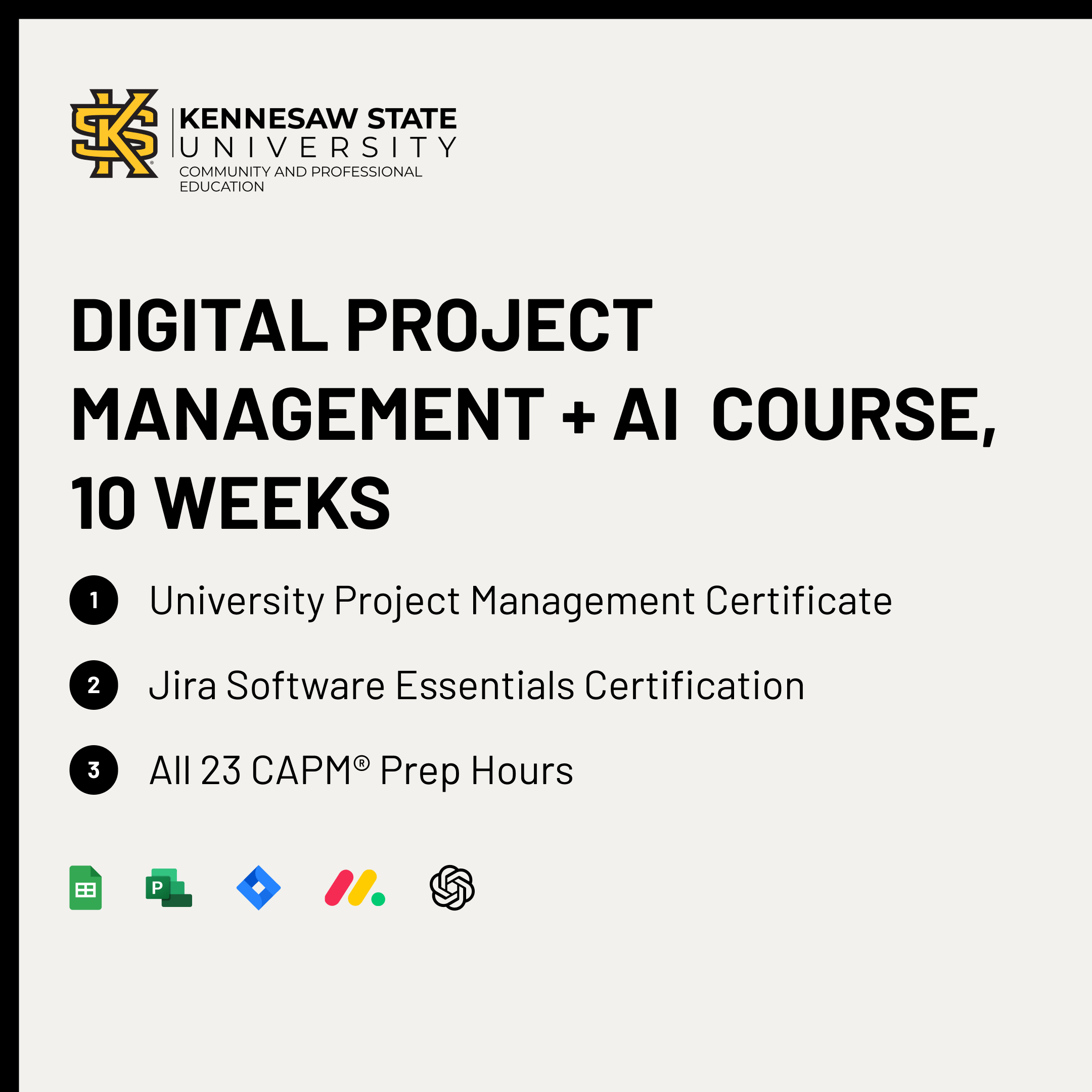 KSU Community and Professional Education Facebook ad