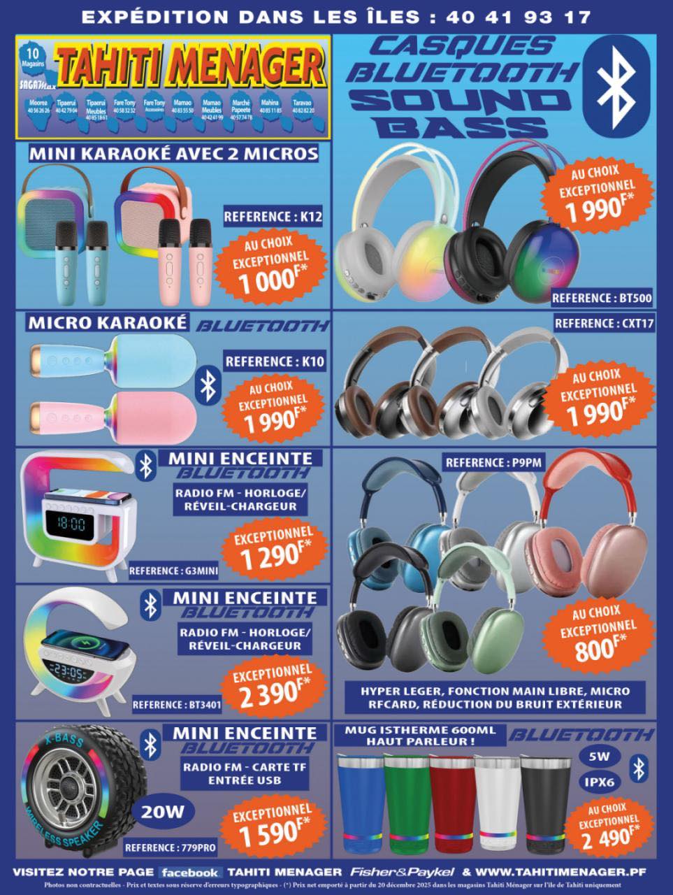 Tahiti Menager - Fisher & Paykel Facebook ad
