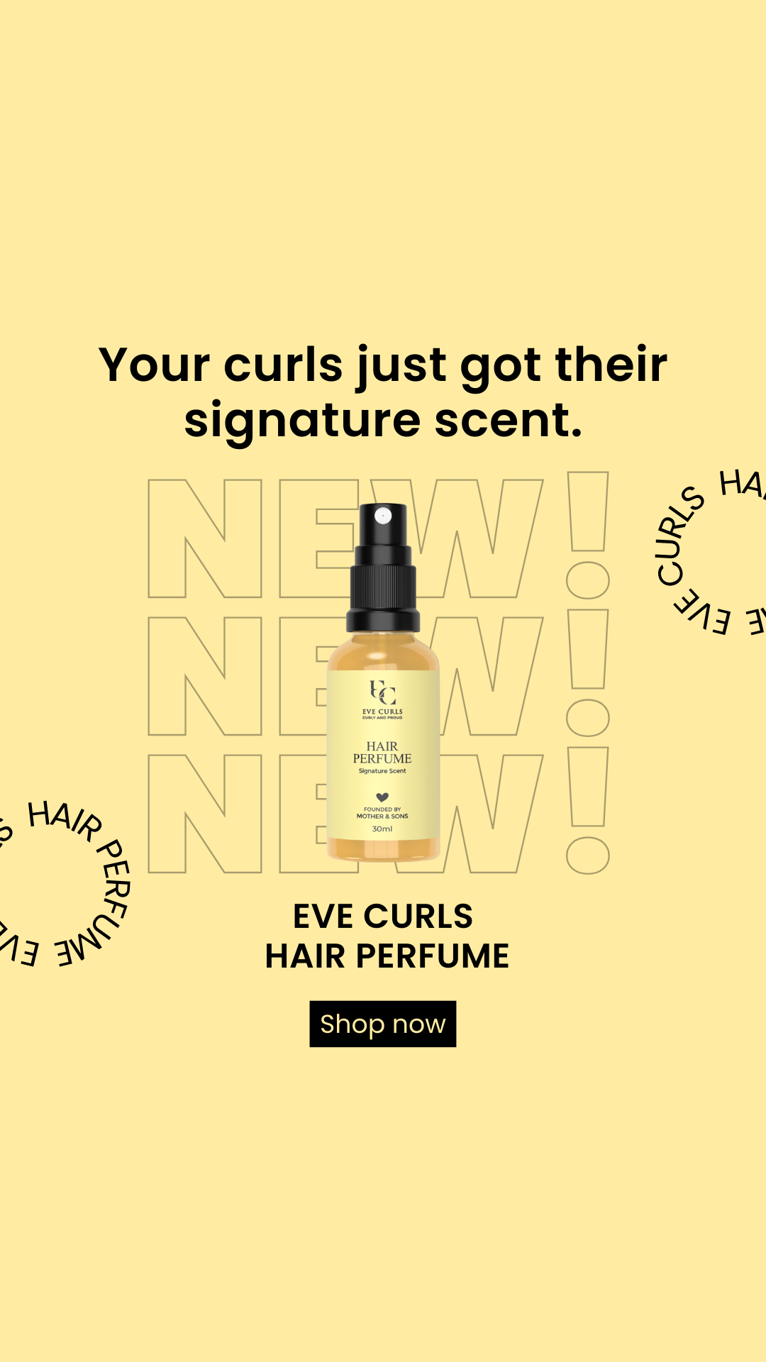 Eve Curls Facebook ad