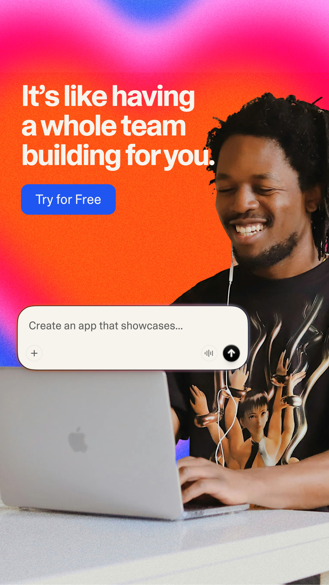 Lovable.dev Facebook ad