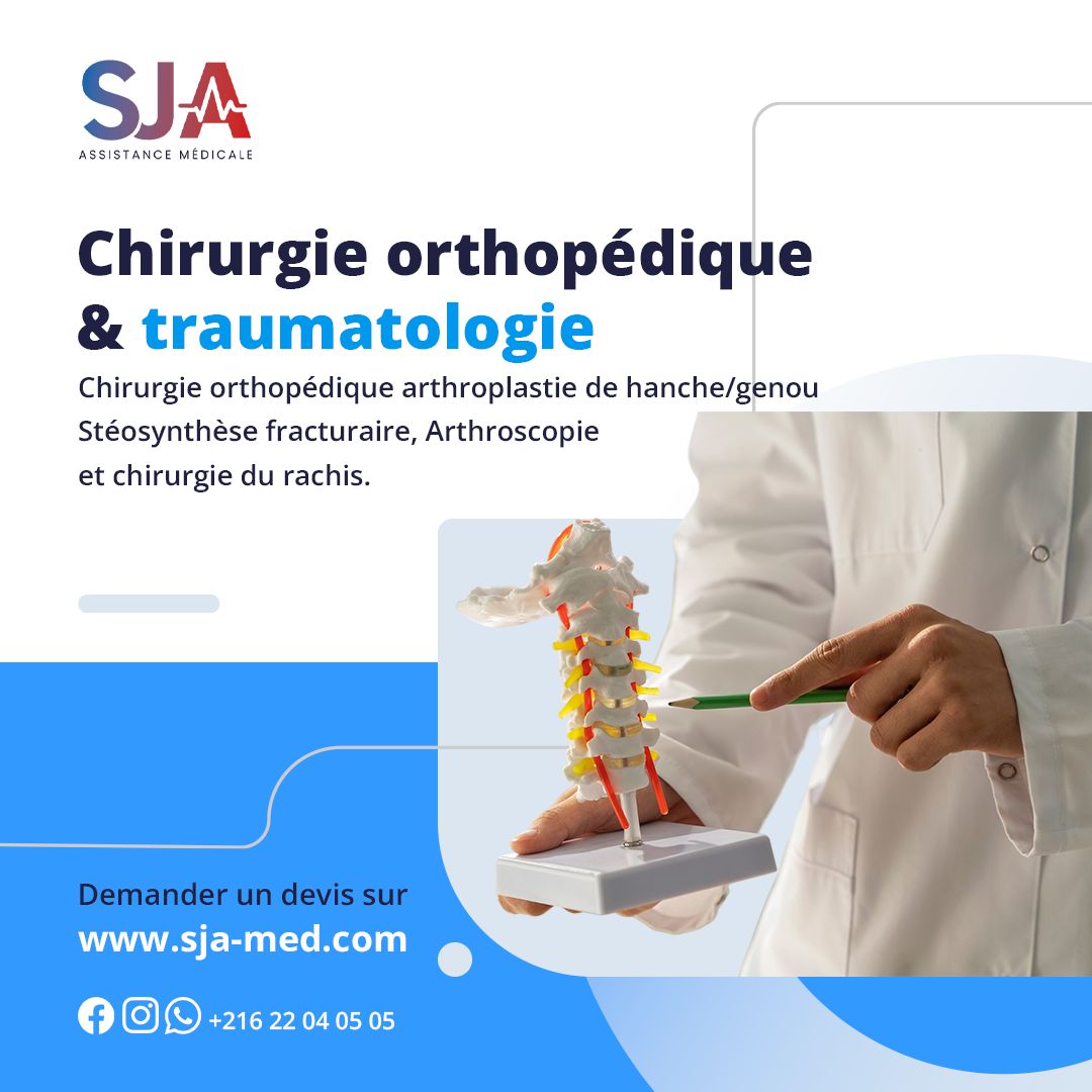 SJA Assitance Médicale Facebook ad: Chirurgie Orthopédique & Traumatologie, Retrouver votre…