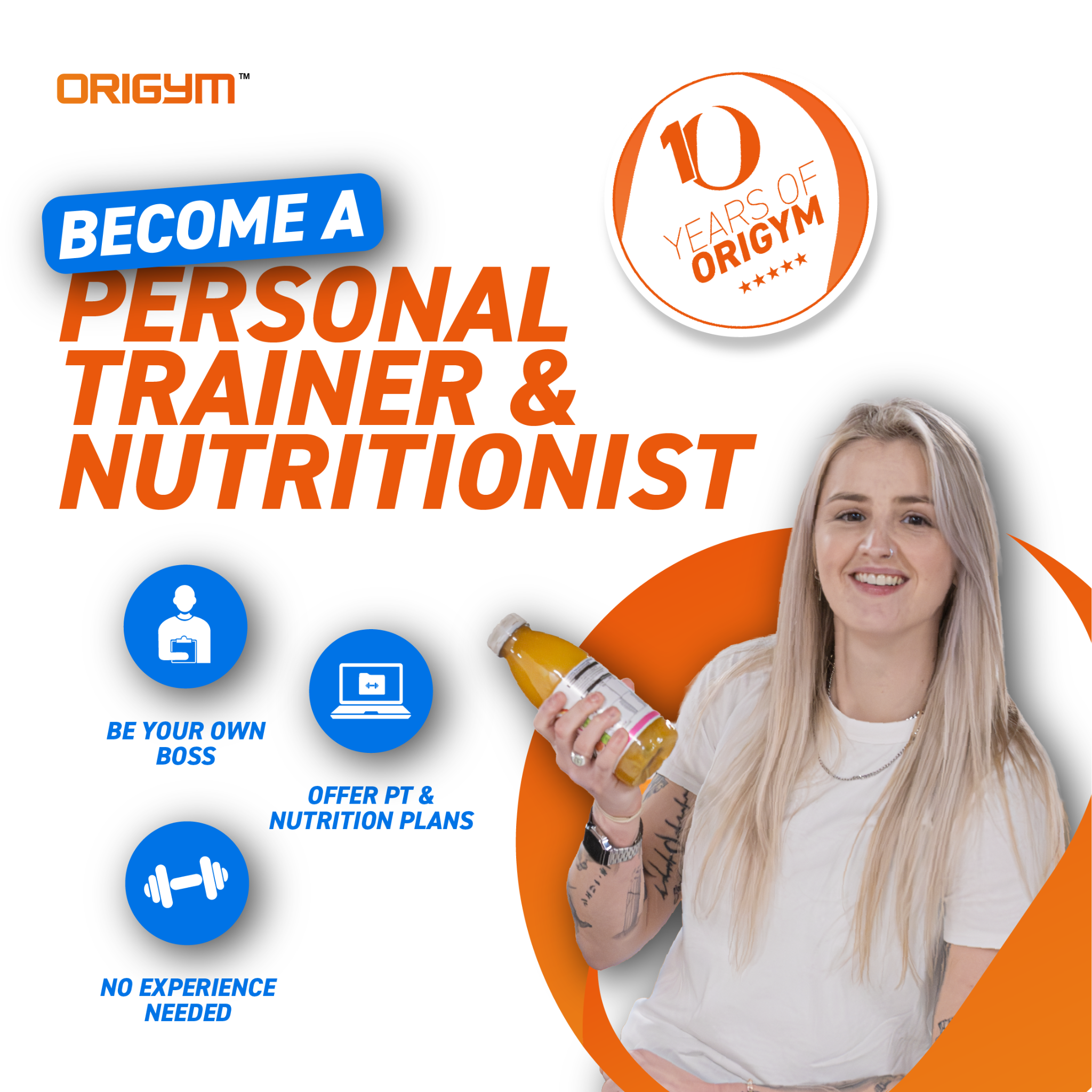 OriGym Centre of Excellence Facebook ad