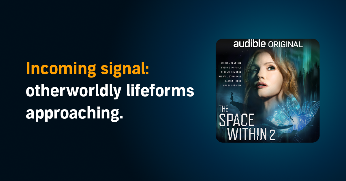 Audible Facebook ad