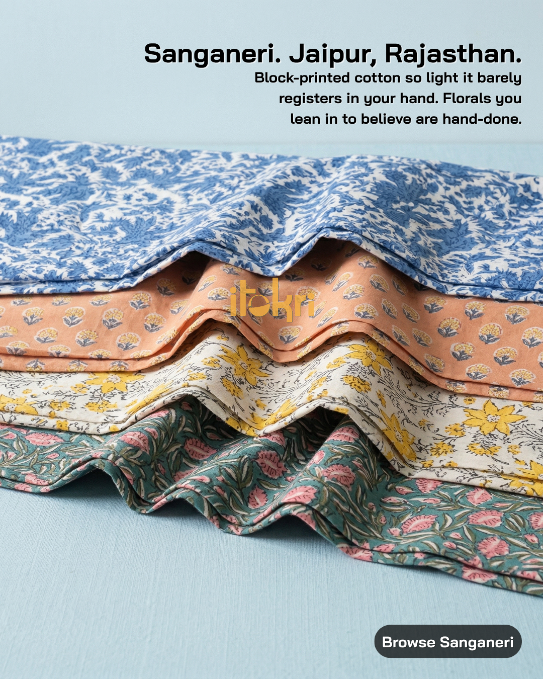 ITokri Fabrics Facebook ad