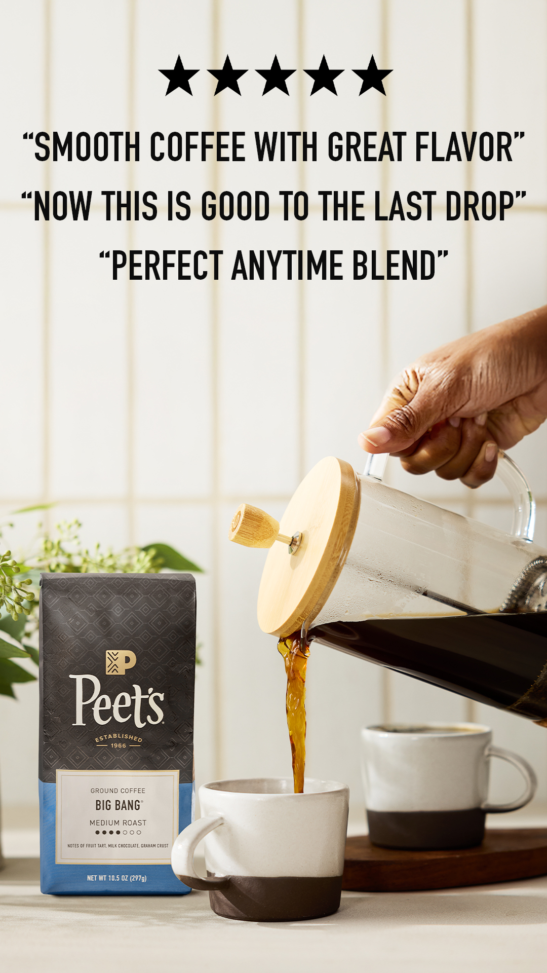Peet's Coffee Facebook ad