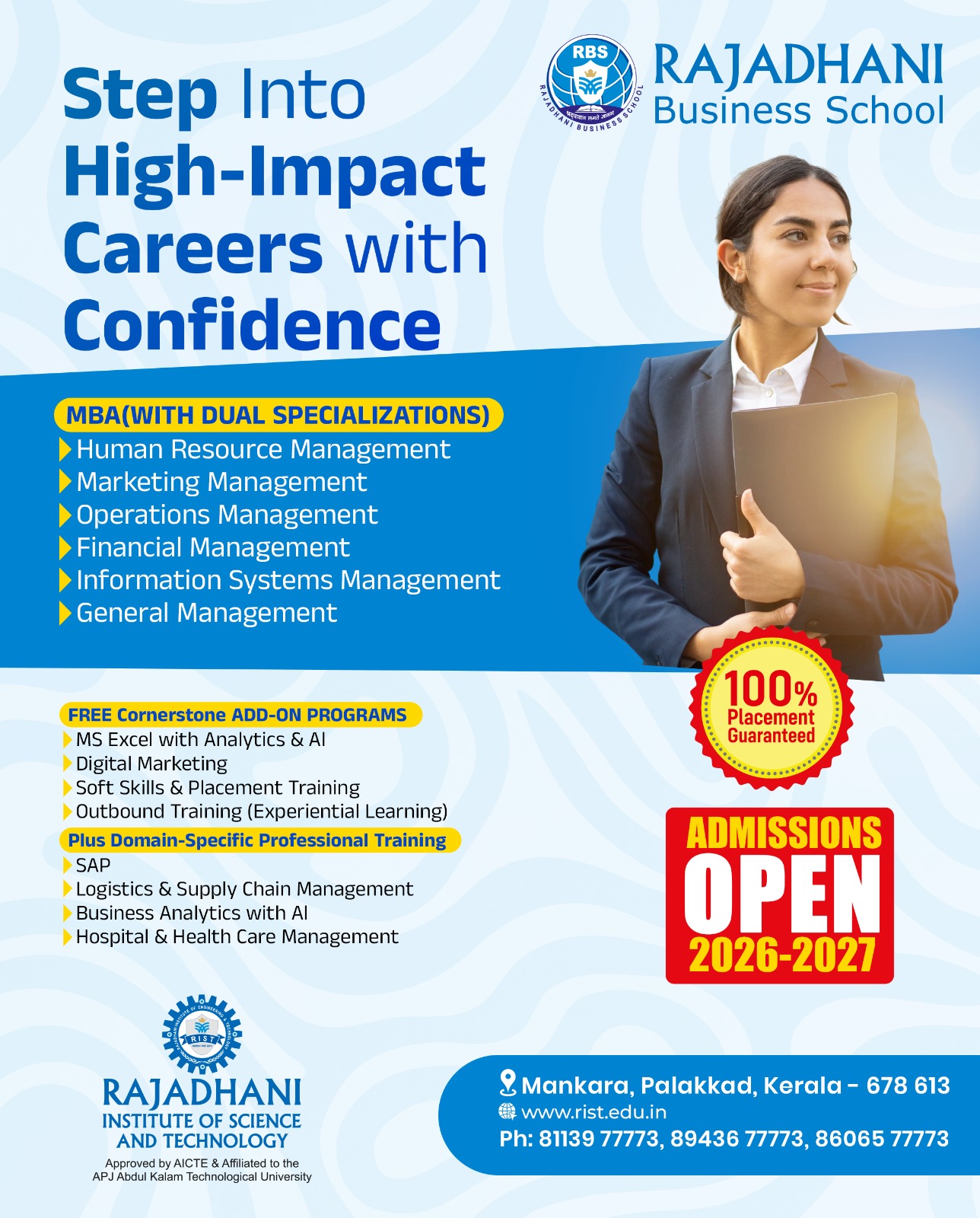 Rajadhani Institute of Science and Technology Facebook ad