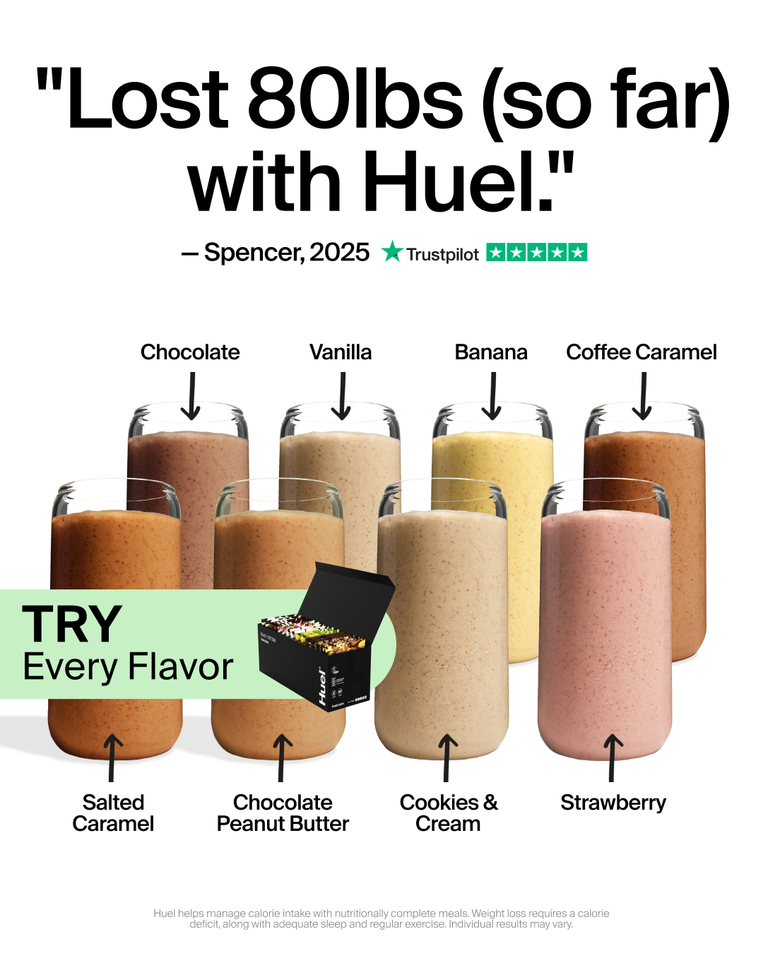 Huel Facebook ad