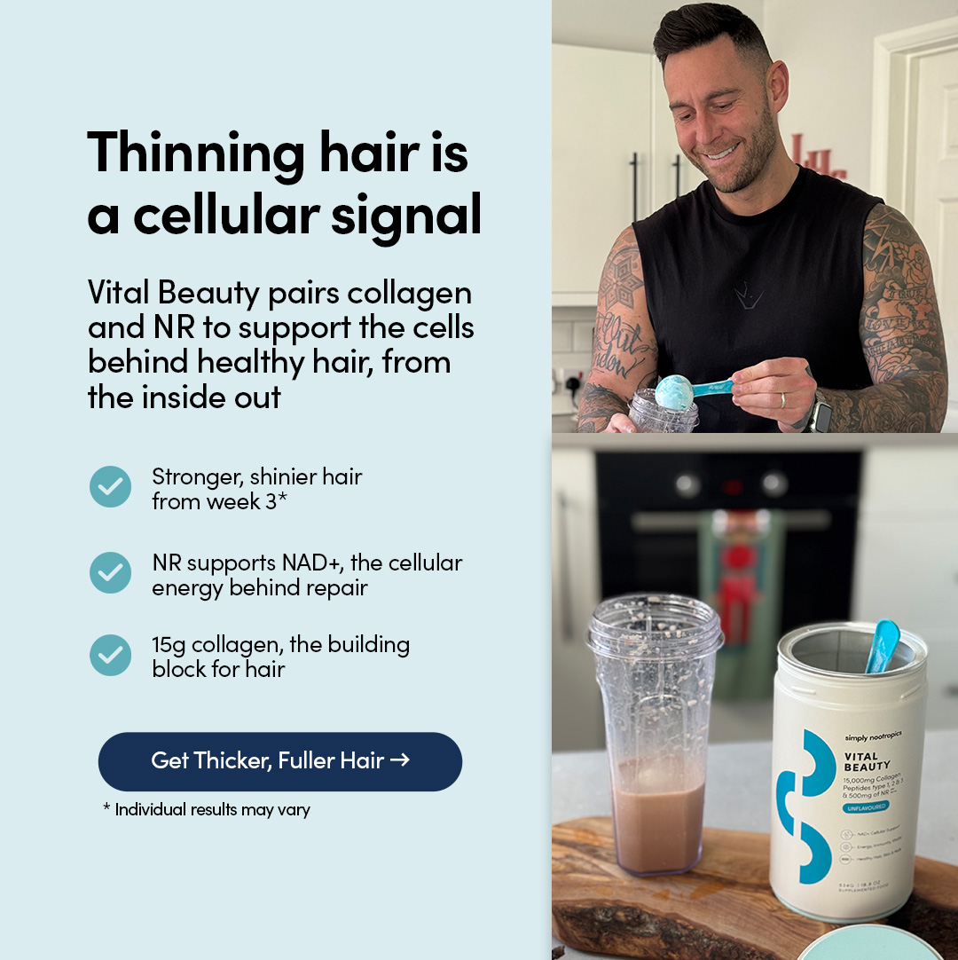 Simply Nootropics Facebook ad