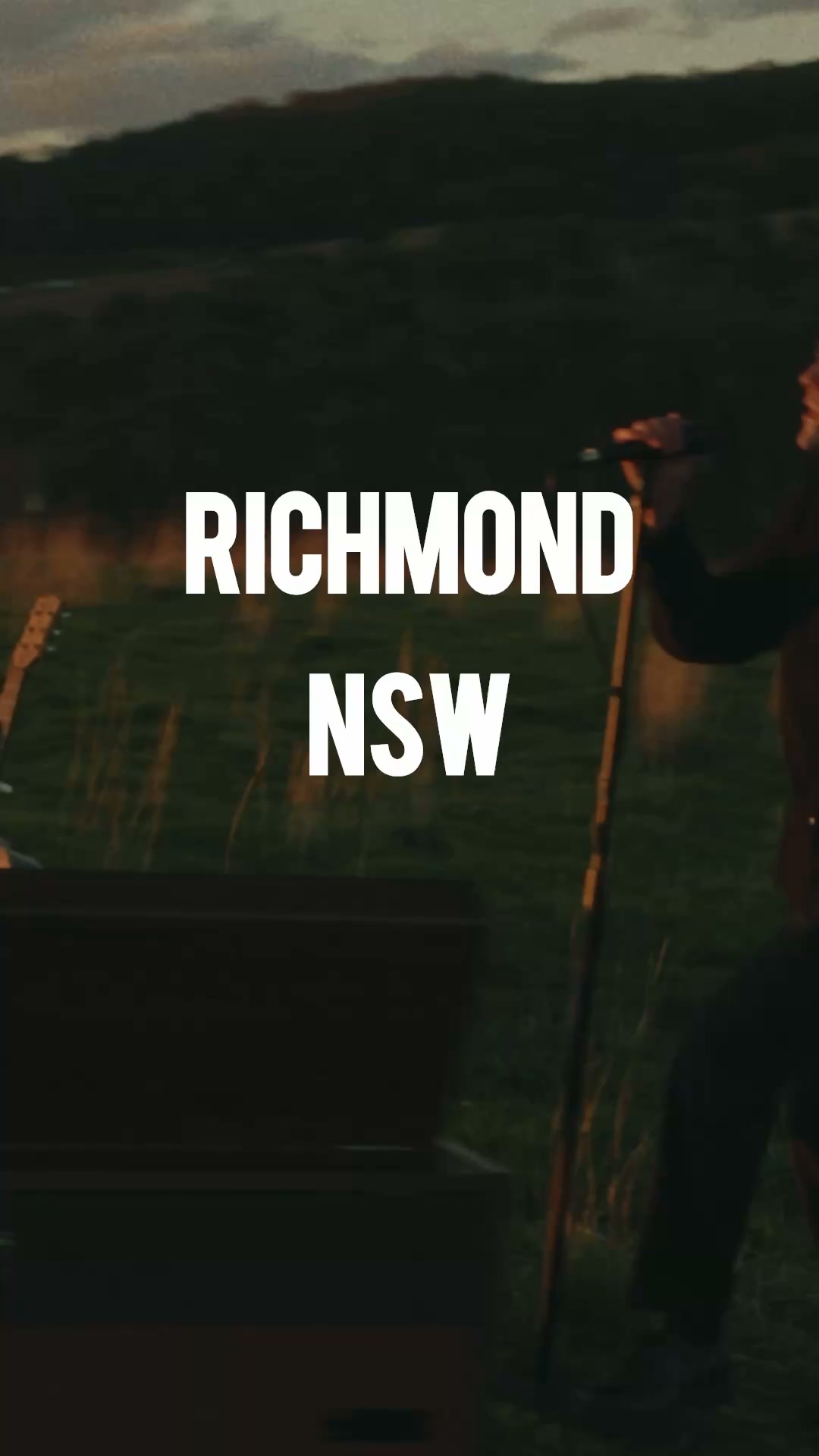 Patrick James Facebook ad: Richmond! 17th of December