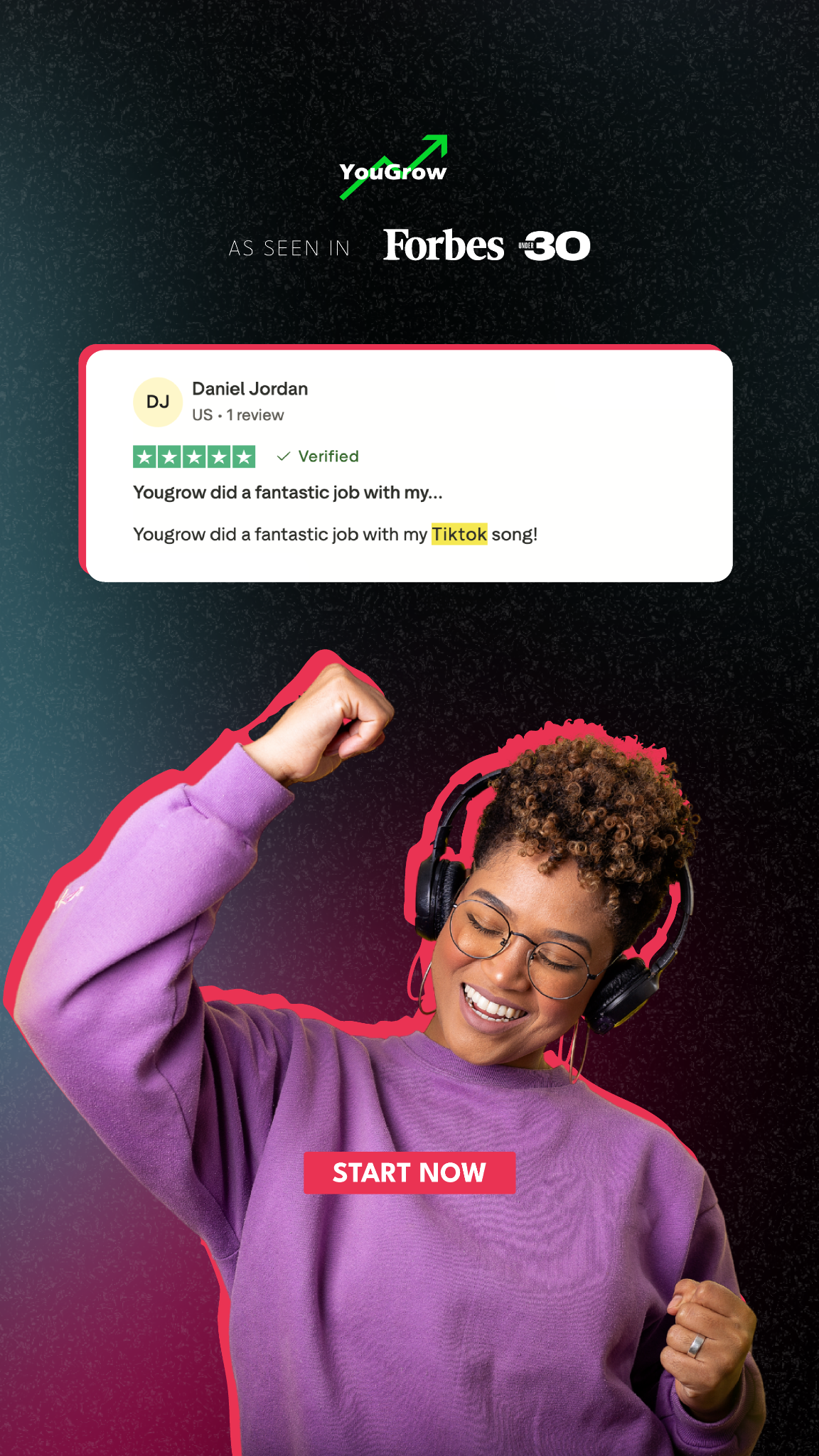 YouGrow Facebook ad