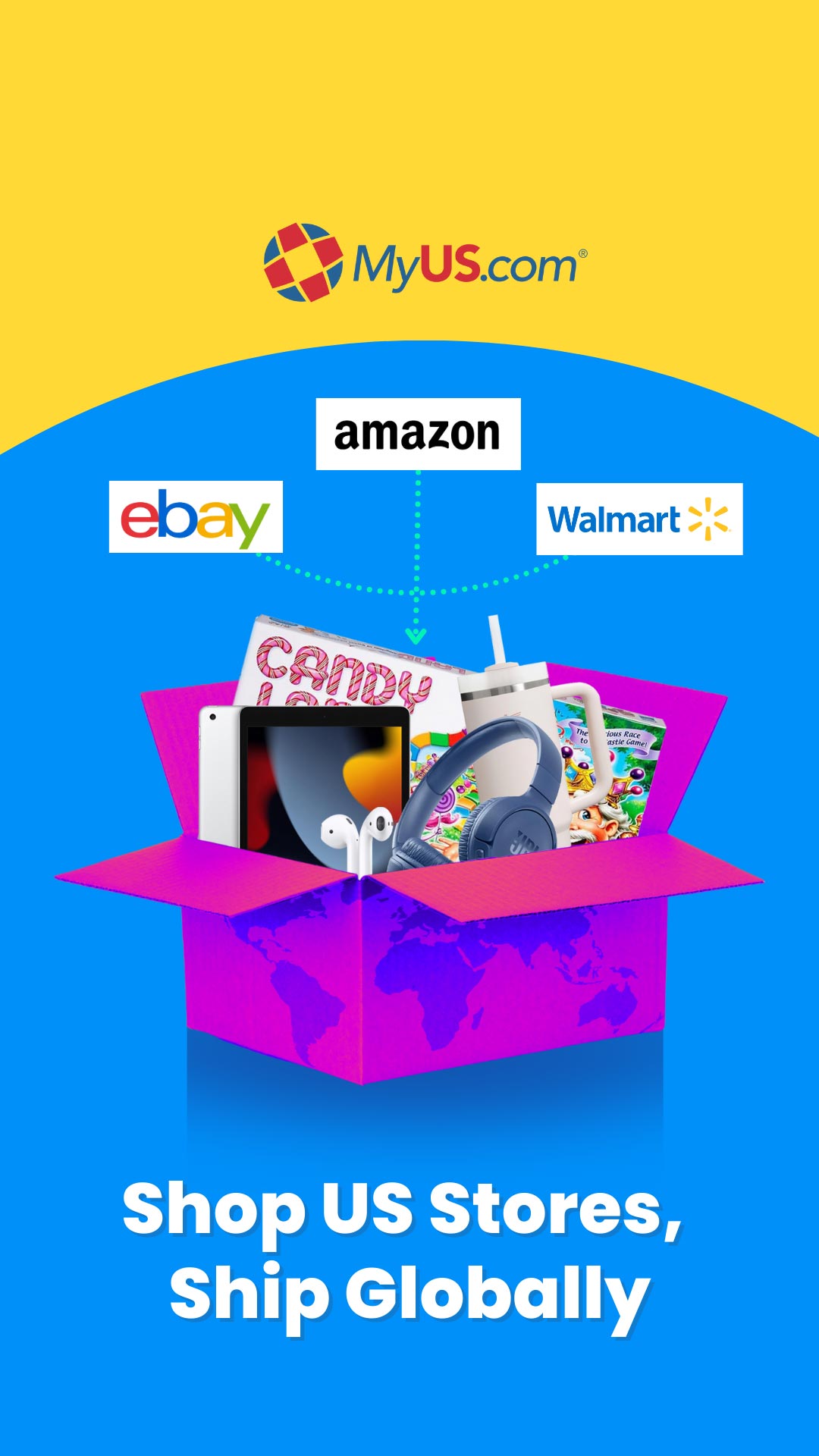 MyUS.com Facebook ad