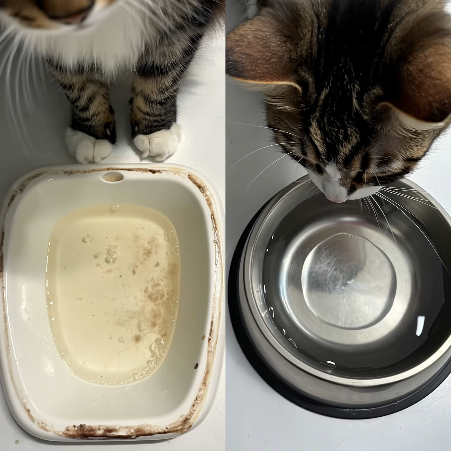 Cats Hydration Facebook ad: Lees dit als je kat wél water heeft staan, maar bijna niet…