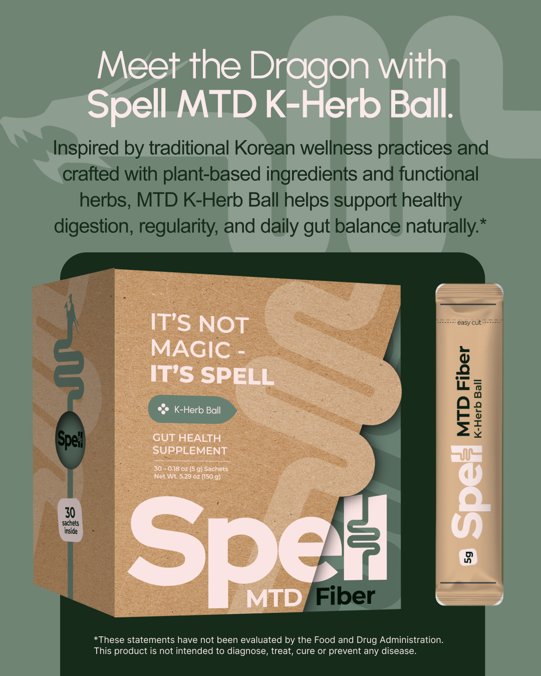 It's Spell Facebook ad: Meet Spell MTD K-Herb Ball!