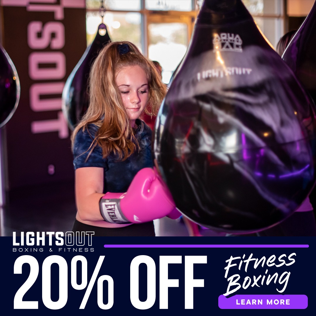 Lights Out Boxing Wesley Chapel Facebook ad