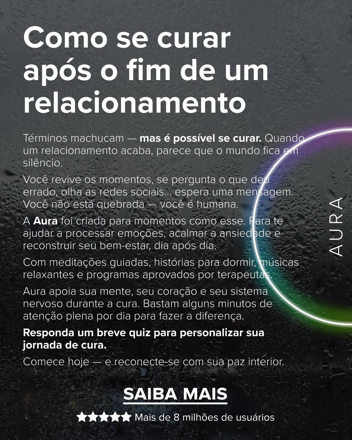 Aura: Encontre a Paz Todos os Dias Facebook ad