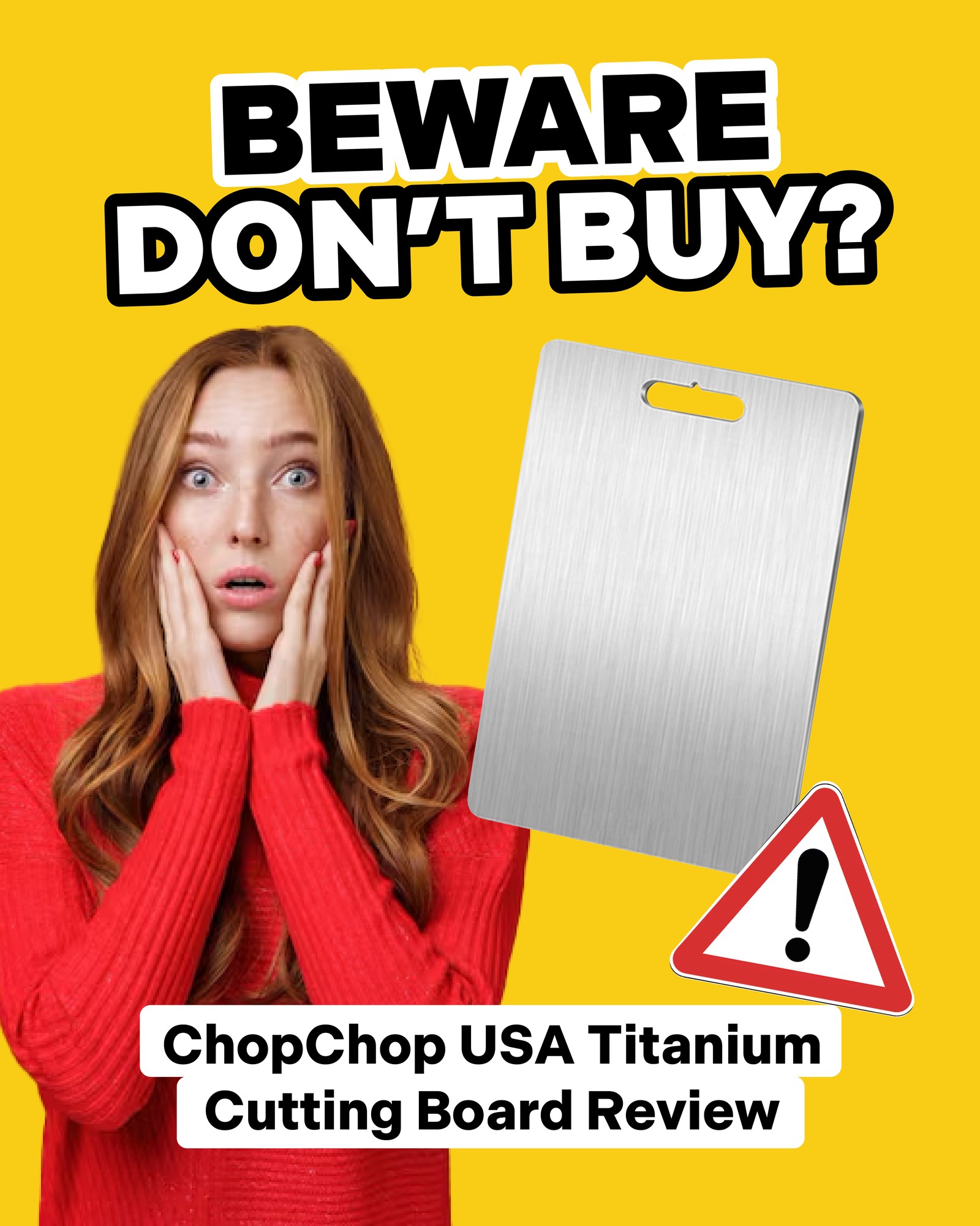 ChopChop USA Facebook ad: Are Titanium Cutting Boards a Scam? The Truth