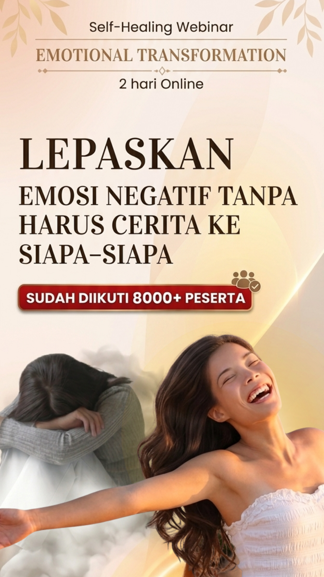 Vida Life Coaching Facebook ad: Tidur Nyenyak, Pikiran Lebih Tenang