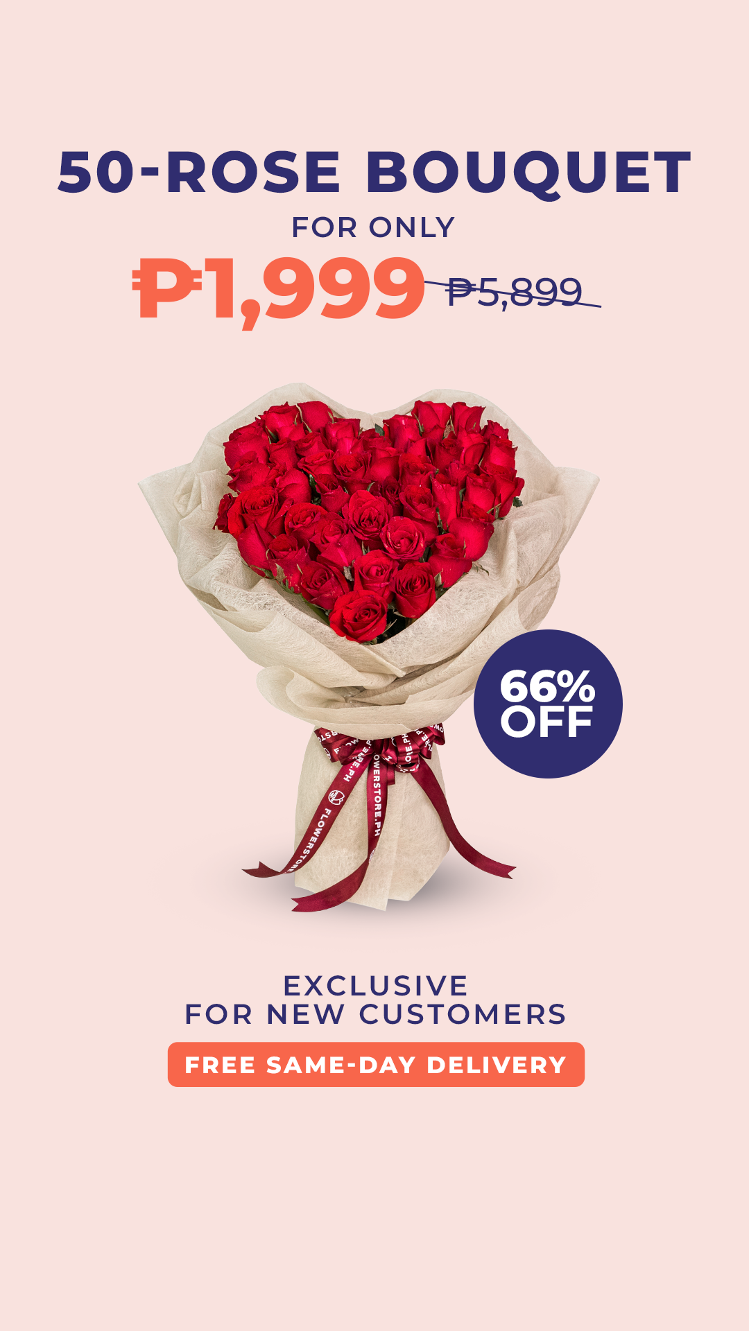 FlowerStore.ph Facebook ad: P5,899 dati, P1,999 nalang?