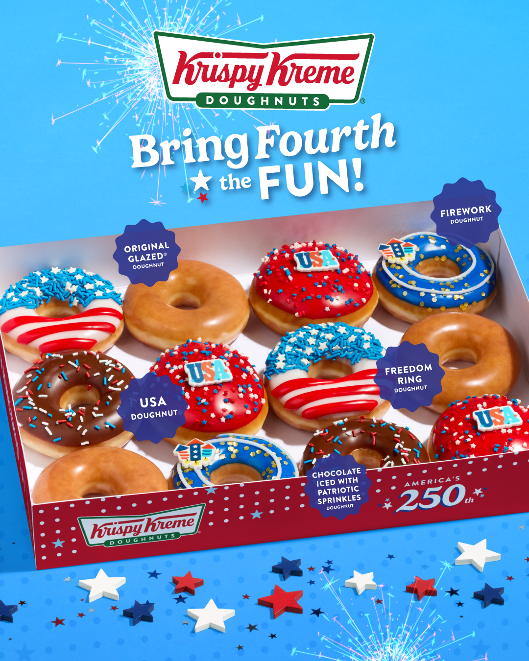 Krispy Kreme Doughnuts Facebook ad from Jun 23, 2026