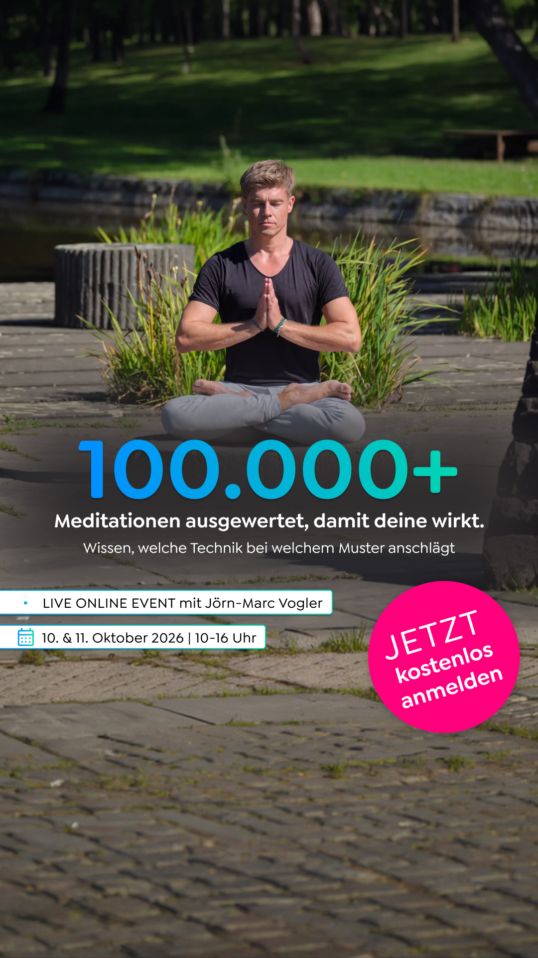 Greator Facebook ad: Loslassen, was dich zurückhält