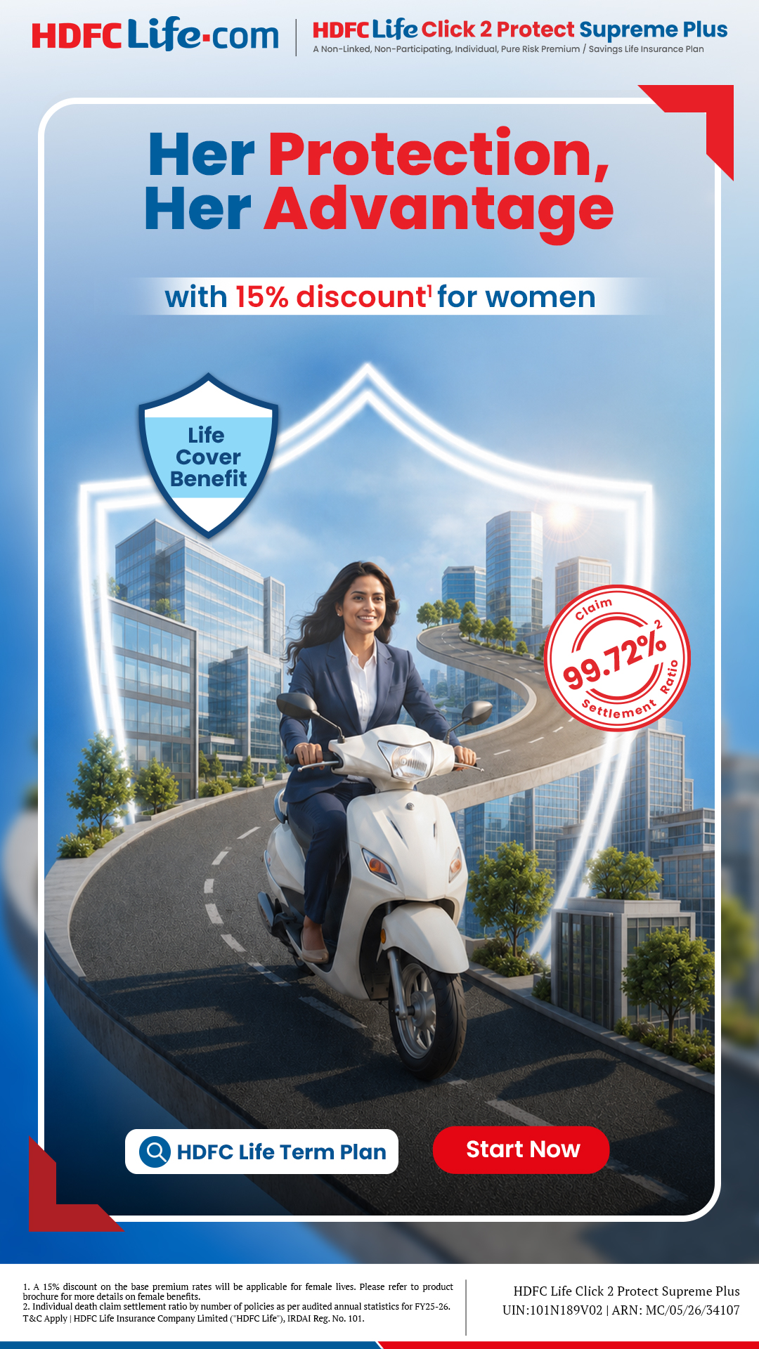HDFC Life Facebook ad