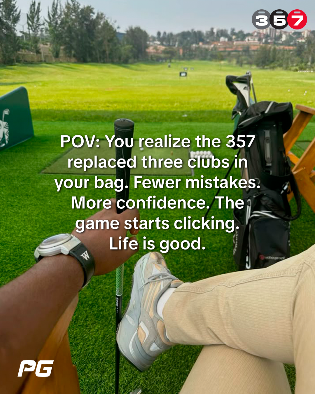 Performance Golf Facebook ad