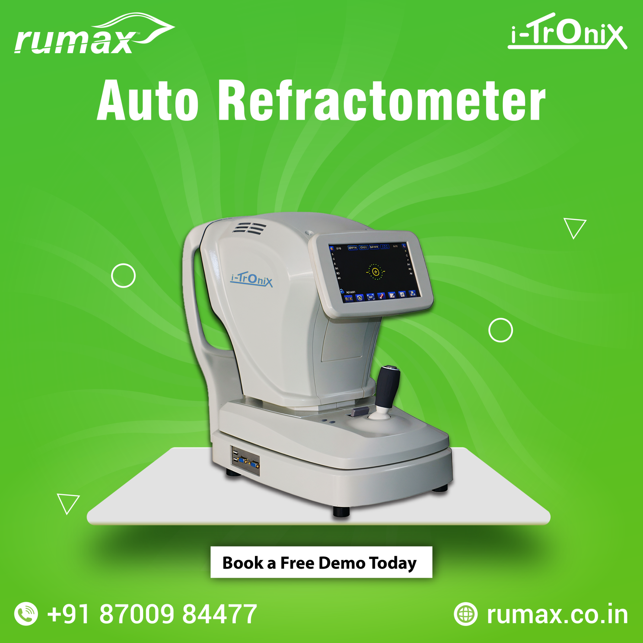 Rumax International Pvt Ltd. Facebook ad: Upgrade your clinic with trusted tools from Rumax…