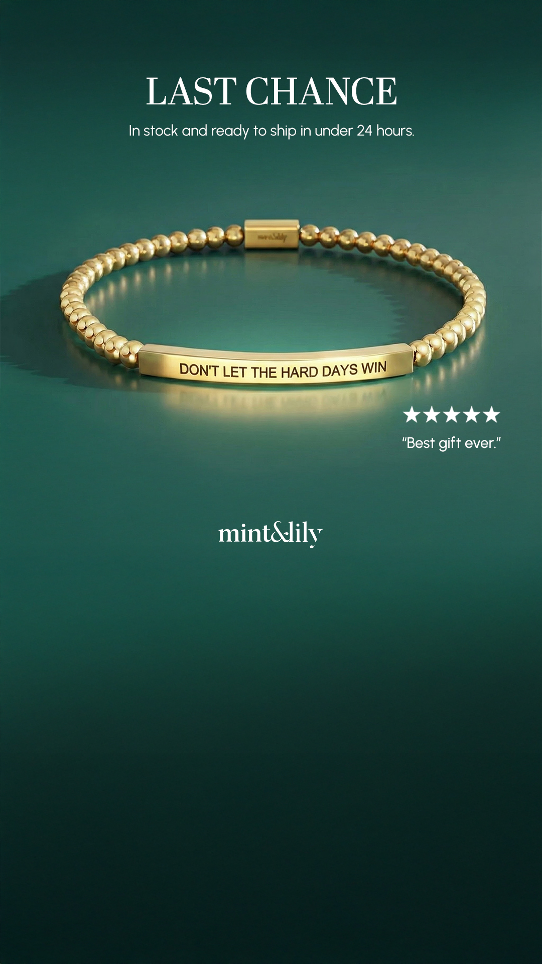 MINT & LILY Facebook ad