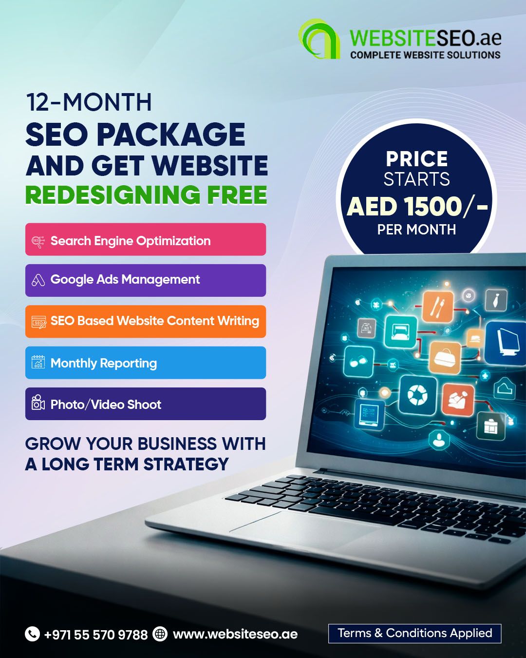 Websiteseo.ae Facebook ad